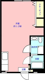 プチ・シャンブル【3階】の間取り
