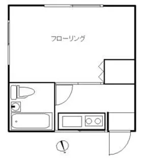 ときわアパートメント【2階】の間取り