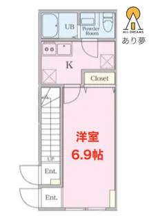 山手仲尾台テラス【1階】の間取り
