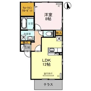 パークコートG・H【1階】の間取り