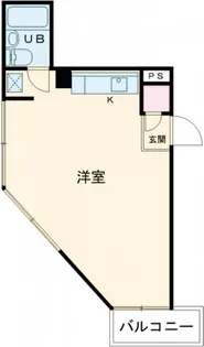 コモンシティ都立家政【1階】の間取り