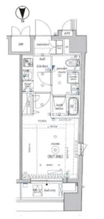 ベルシード新宿中落合【6階】の間取り