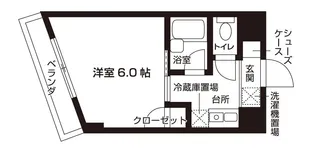 ラ カーサ ピッコラ【2階】の間取り