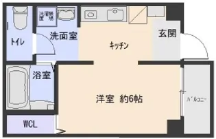 トラストアビコ【1階】の間取り