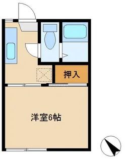 メゾン桜【2階】の間取り