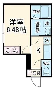カインドネス南橋本【1階】の間取り