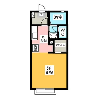 グランディール【1階】の間取り