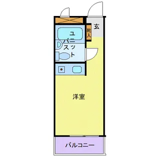 メゾン余丁町【1階】の間取り