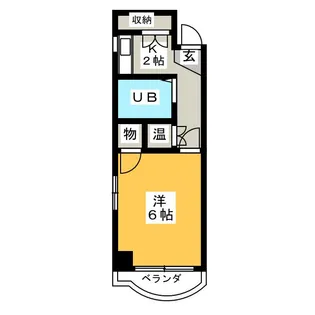 アーバンライフ新栄【4階】の間取り