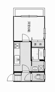 広島県福山市沖野上町4【アパート】の間取り