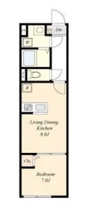 HW.Hills 東日暮里【1階】の間取り
