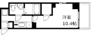 アルスビル【4階】の間取り