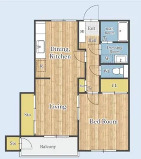 PLENDY松戸新田【1階】の間取り