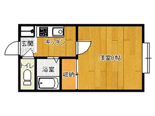 ハウスアライ?【2階】の間取り