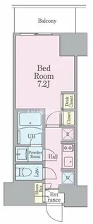 リビオメゾン南砂町【7階】の間取り