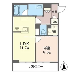 セゾン プラージュ【3階】の間取り