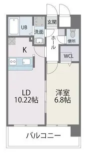 レジデンス20【2階】の間取り
