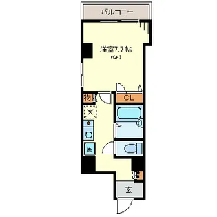 ガーデンシティー本蓮沼【4階】の間取り