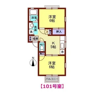 プレアデス’93【1階】の間取り