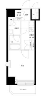 ルーブル新丸子【6階】の間取り