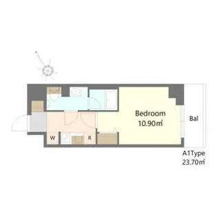 レジデンス船橋東中山【7階】の間取り