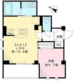グレース【3階】の間取り