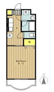 オリーブ【1階】の間取り