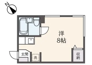 アーバンコート雪谷【1階】の間取り
