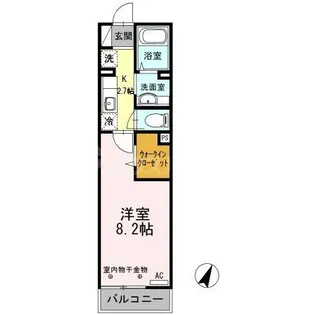 ロータスコート【2階】の間取り