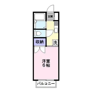 イーグルパークC【1階】の間取り