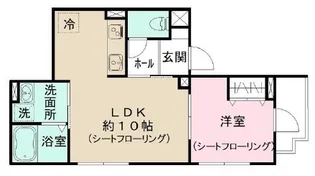 ナナラ千川【2階】の間取り