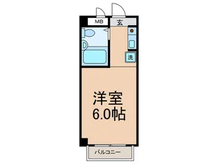 セントラルハイム【2階】の間取り