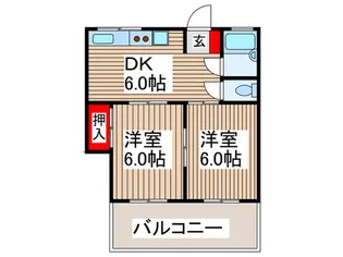 スタ-ハイツ【2階】の間取り