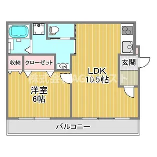 鈴屋ビル【2階】の間取り