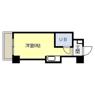 山形セントラルコーポ【3階】の間取り