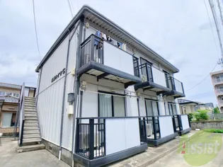 山田ハイツC【1階】の外観