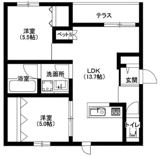Wind Valley-ウィンドバリー-【1階】の間取り