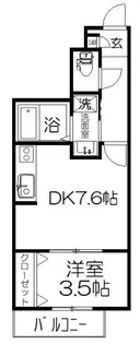 Arietta TAKINISHI(アリエッタタキニシ)【1階】の間取り