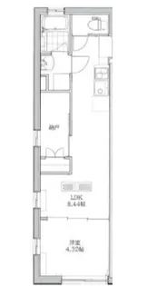 PRATIQUE西荻窪【2階】の間取り