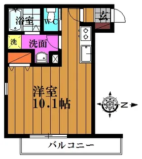 TKマンションV【2階】の間取り