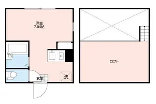 デュオメゾン横濱石川町WEST【2階】の間取り