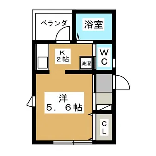 クルンテープ【1階】の間取り