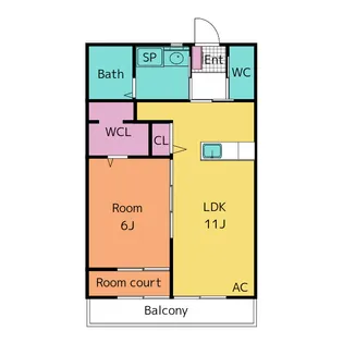 Prier(プリエ)【1階】の間取り