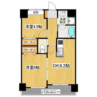 プラウドST【3階】の間取り