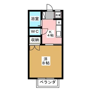 プリオールU【2階】の間取り