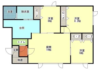 Wish【2階】の間取り