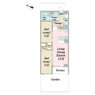 Solomon【1階】の間取り