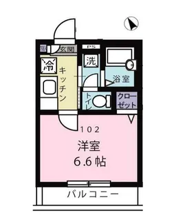 Berge Noix【1階】の間取り