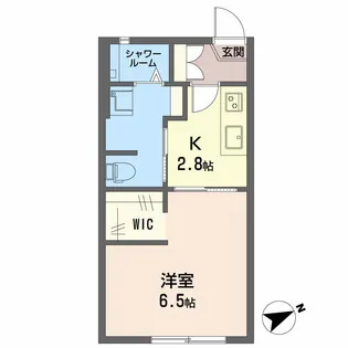 ラフォーレ八王子 B棟【1階】の間取り