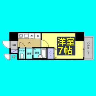 リアライズ黄金【9階】の間取り